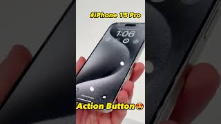 iPhone 15 Pro Action Button | Hands On 📱❗❗ CR@NikiasMolina #shorts #iphone15 #fyp