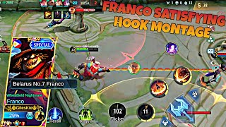 MLBB SATISFYING FRANCO HOOK MONTAGE | FRANCO HOOK MONTAGE | MOBILE LEGENDS BANG BANG