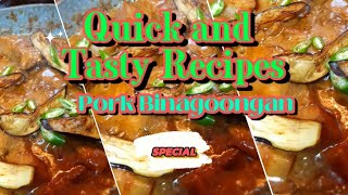 Pork Binagoongan Recipe || Masarap pala ganitong style || Sauted Shrimps Paste Part 2