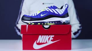 NIKE AIR MAX 98 (640744-400) | KICKS Unboxing