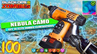 NEW BO6 ZOMBIES UPDATE - UNLOCKING NEBULA POWER DRILL MELEE WEAPON CAMO GAMEPLAY!!!