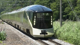 【4K 60P】中央東線　青柳駅四季島通過、211系、E353系　【2023.6.25】