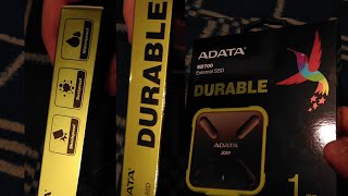 ADATA ssd ASD700-1TU31-CYL  UNBOXING AND TEST