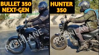 New Bullete 350 Next-Gen 😍 Royal Enfield Classic 350 & Hunter 350 2022 Leaked Video @rkcreations03