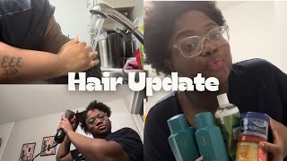 HOW TO TAKE CARE 4C HAIR ( my big chop update)