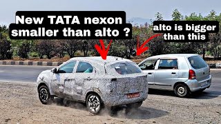 New TATA nexon 2023 | but smaller than alto ?