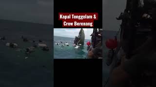 Detik-detik kapal tenggelam #shortvideo #tiktok #viral