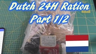 MRE Review: Dutch 24H Ration - Part 1/2