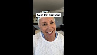 VOICE TEXT ON IPHONE