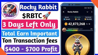 Rocky Rabbit Latest Update Today | Rocky Rabbit Airdrop Withdrawal | Rocky Rabbit Wallet Connect