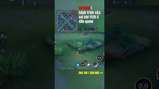 Batman feed đầu game và hành trình sửa sai | P6 #shorts #liênquânmobile #lienquan