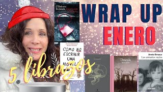 5 librazos WRAPUP de Enero 5 libros extraordinarios 2023