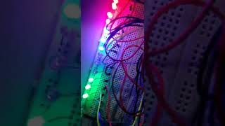 16 Led Chaser / Arduino And 74hc595