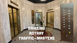 AMAZING Rotary Traffic Master Traction Elevators | Park Building | Pittsburgh, PA