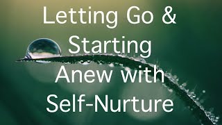 The Art of Letting Go and Starting Anew with Self-Nurture