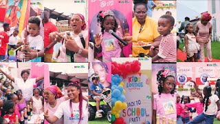 Baby Maxine and Mcbrown held back to school party at kids lounge inside east Legon #richkids