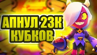 Апнул 23К кубков в Brawl stars+ тест НОВОГО бравлера!