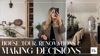 MINI HOUSE TOUR, RENOVATIONS & BIG DECISION MAKING!? | VLOG | Freya Killin