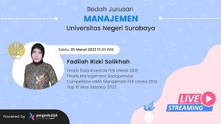 Bedah Jurusan Series #15 | Manajemen - Universitas Negeri Surabaya