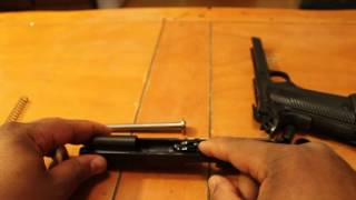 How to Field strip a 1911 / 2011 (bushing type)