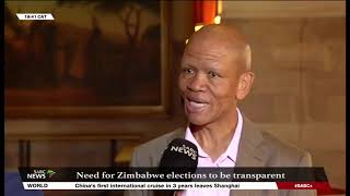 Dr Webster Zambara on SABC   Zim Election