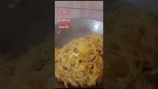 Tumis pepaya muda