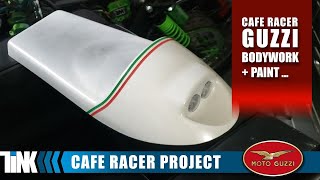 Custom Paint #CafeRacer Build Project | #MotoGuzzi #custommotorcycle