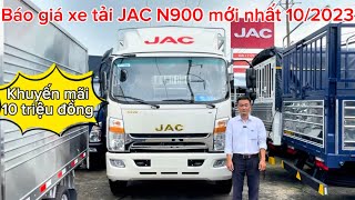 Xe Tải JAC N900 9.1 Tấn Thùng Bạt Dài 7m Gía 200 Triệu Nhận Xe Hỗ Trợ Ngân Hàng 75%  Cho Qúy Khách