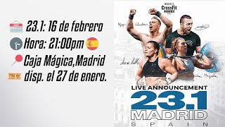 ¡El CrossFit Open 2023 empieza en Madrid!