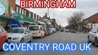 BIRMINGHAM UK COVENTRY ROAD LOCKDOWN VIEW