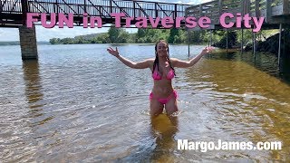 Margo James adventures in Traverse City!