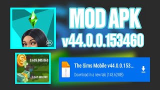 THE SIMS MOBILE 45.0.2.155025 MOD APK ATUALIZADO COM DINHEIRO INFINITO