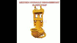 MIZZTECH HYDRAULIC WEAR-RESISTANT SLURRY PUMP