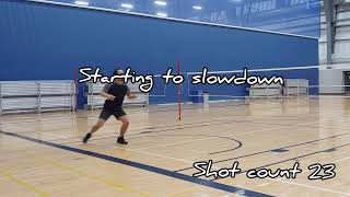 Star footwork drill - Badminton training