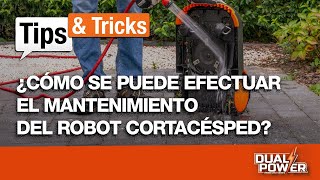 Tips&Tricks - ¿Cómo mantener mi robot cortacésped POWDPG6010 de Dual Power?