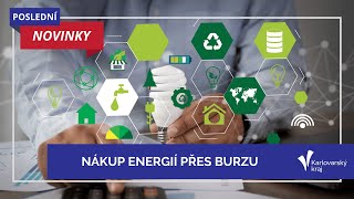 Kraj nakoupí energie na příští rok přes burzu