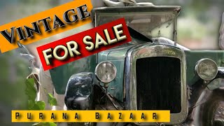 "फूल भोकाल", Classic Car For Sale, Vintage Car For Sale in Delhi, Old Classic Car, Purana Bazaar.