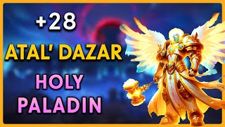 HOLY PALADIN IS BACK?! 🔥 Healing +28 Atal Tyrannical | Dragonflight M+ Season 3