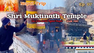 Episode 07. Shri Muktinath Ji ke Darshan ho gye - 12467 feet ki uchai pe 🙏🚩 #muktinathtemple #nepal