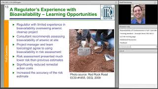 Bioavailability of Contaminants in Soil: Considerations for Human Health Risk Assessment