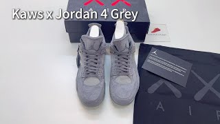 Kaws x Jordan 4 Grey