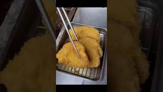 beef katsu with egg sauce#food #streetfood #japanessefood #viralvideo #viralshort #japanessefood