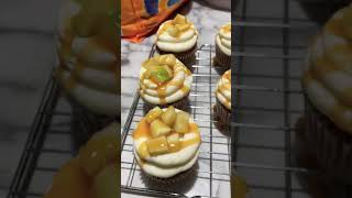 Caramel Apple Spice Cupcakes 🧁