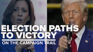 Paths to victory: Electoral College map offers differing scenarios of Trump, Harris wins