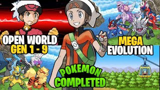 UPDATED POKEMON GBA ROM WITH GEN 9, MEGA EVOLUTION, HISUI FORMS, DEXNAV, OPEN WORLD & NUZLOCKE MODE!