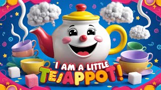 "👶🎶 I'm a Little Teapot - A Fun Rhymes Adventure for Kids! ☕🎉"