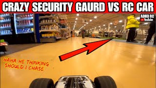 Crazy Security Guard Can't Stop FPV RC Car In N Out Troll Prank!!!