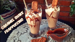 CARAMEL SHAKE | How to make Caramel frappuccino at home | Frappé