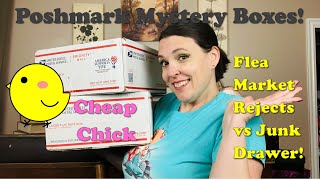 Poshmark Mystery Box! Flea Market Rejects vs Junk Drawer from the Cheap Chick