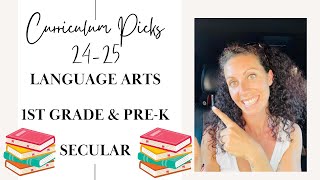 Homeschool Language Arts Picks Year 2024-2025 + Games for 1st Grade & Pre-k, Affordable, Secular